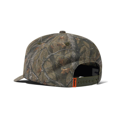 Butter Goods Warped 5 Panel Hat - Forest Camo