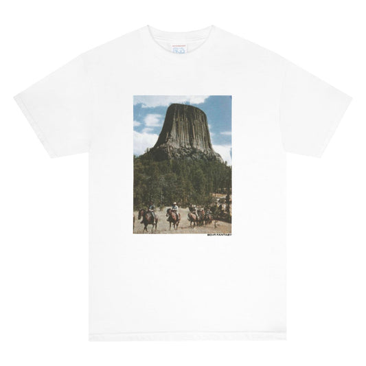 Sci-Fi Fantasy Devils Tower Tee - White