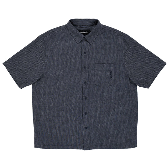 Quasi Kalvin Button Up Shirt - Navy