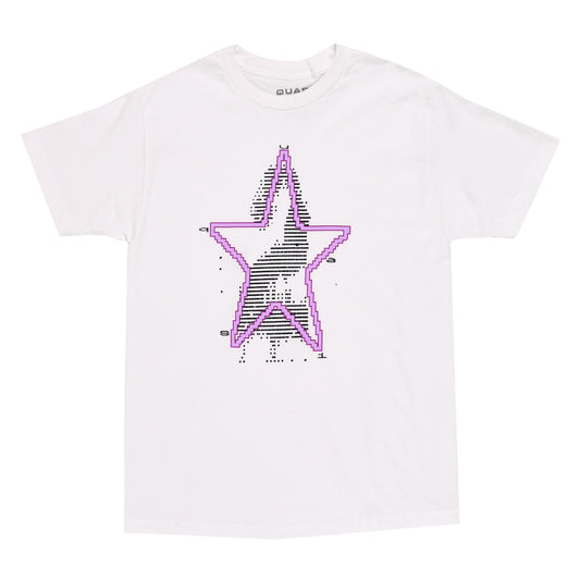 Quasi 2 Star Tee - White