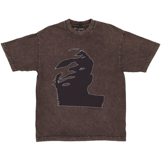 Quasi Blur Tee - Brown