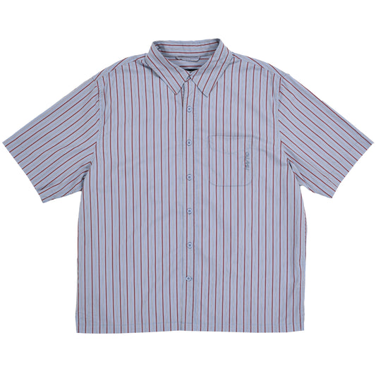 Kalvin Short Sleeve Button Up Shirt - Blue