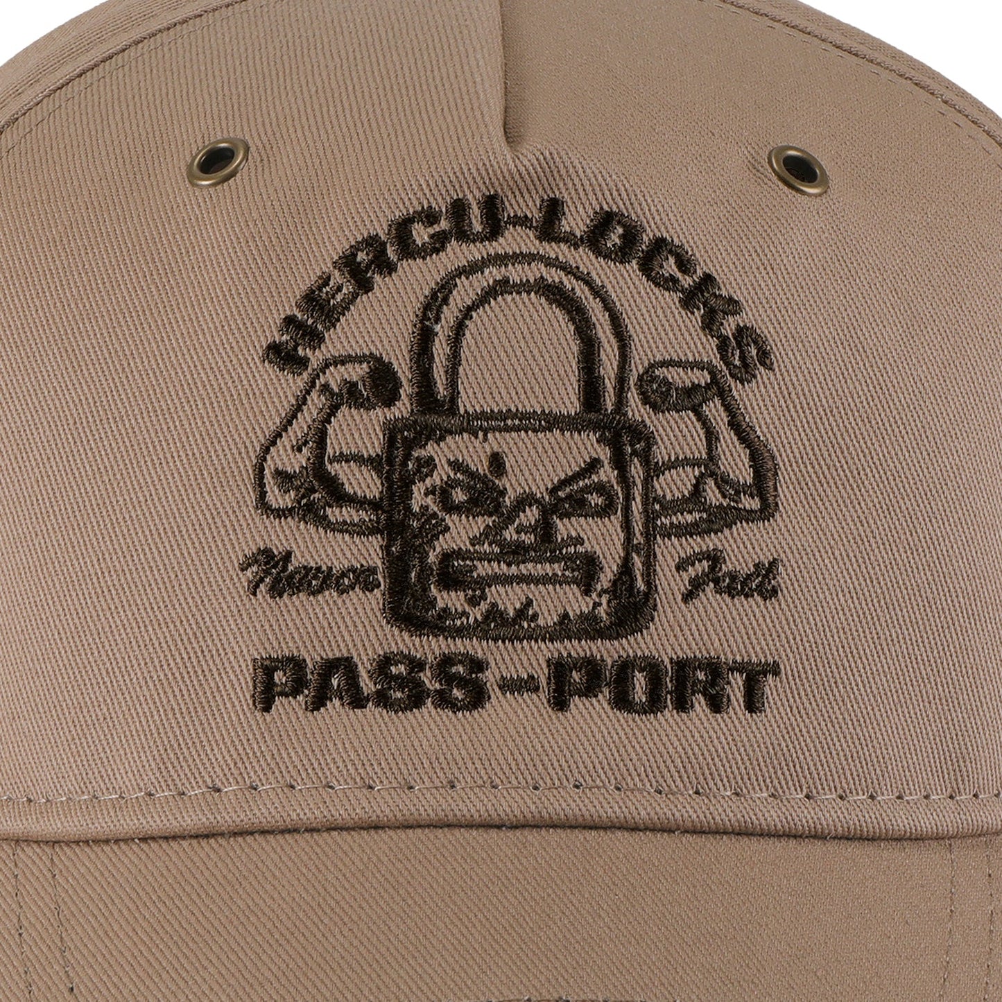 Passport Hercu~locks Packers Cap - Tan