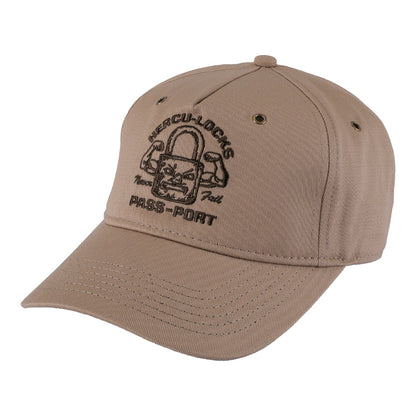 Passport Hercu~locks Packers Cap - Tan