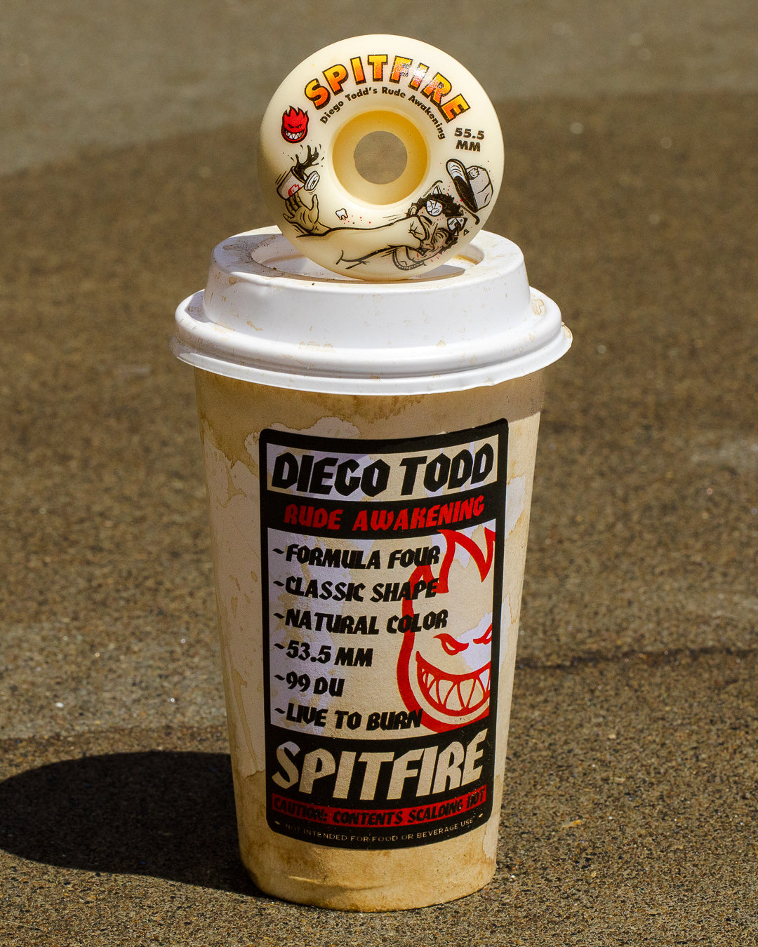 Spitfire Diego Todd Rude Awakening Formula Four Classic Wheel 99a