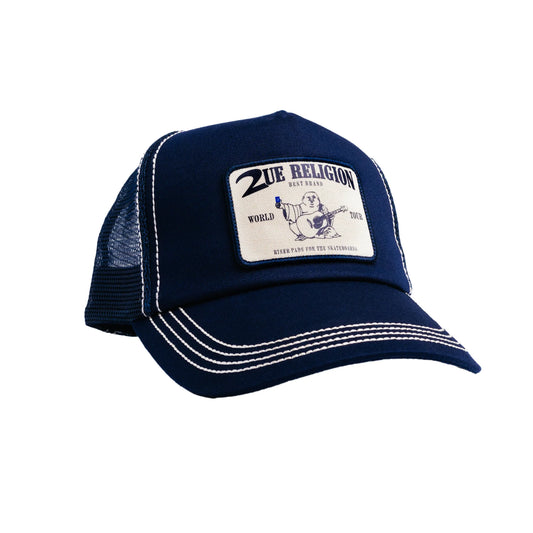 2 World Tour Trucker Hat - Navy