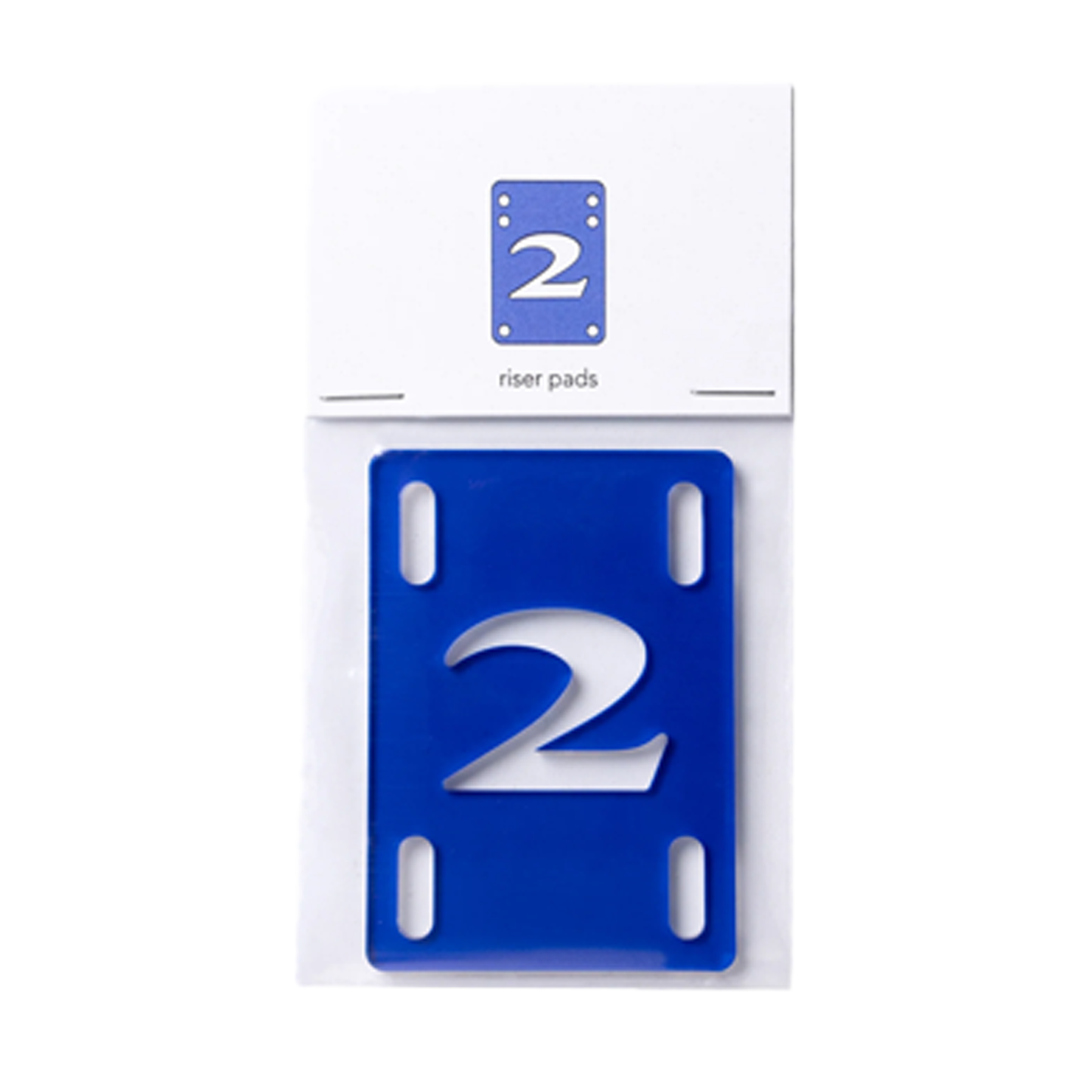 2 Riser Pads - Blue