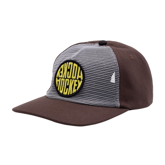Hockey Sewer Hat - Brown