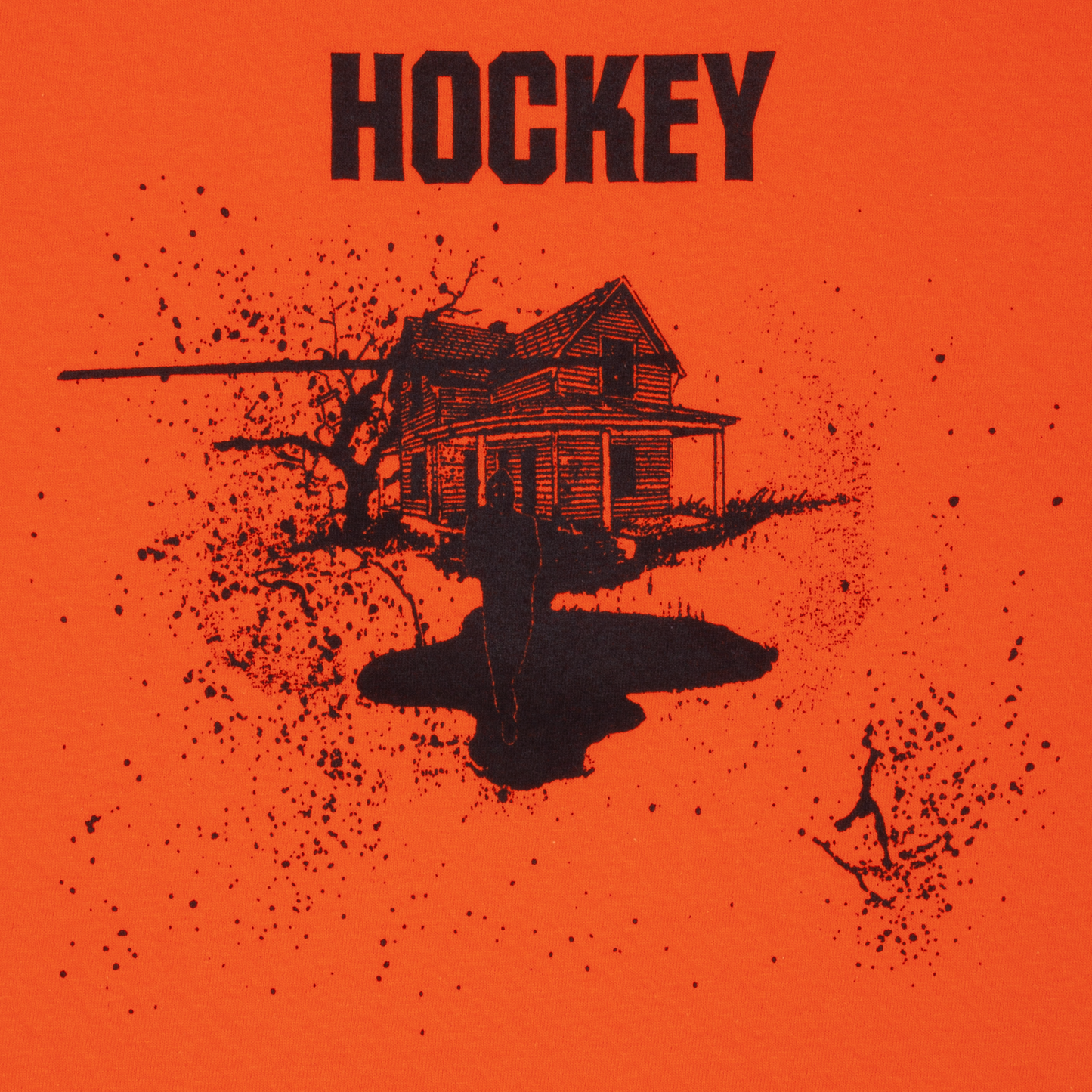 Hockey Spilt Milk Tee - Orange