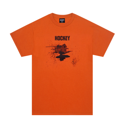 Hockey Spilt Milk Tee - Orange