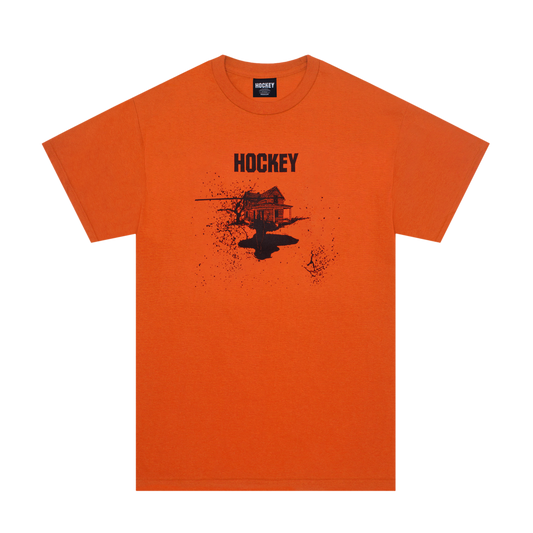 Hockey Spilt Milk Tee - Orange