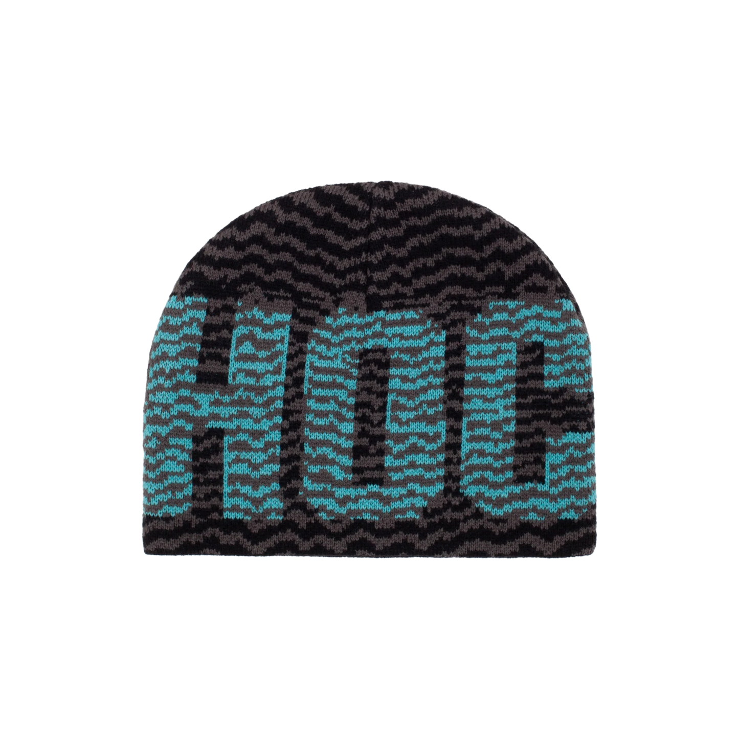 Hockey Zig Zag Skully Beanie - Black