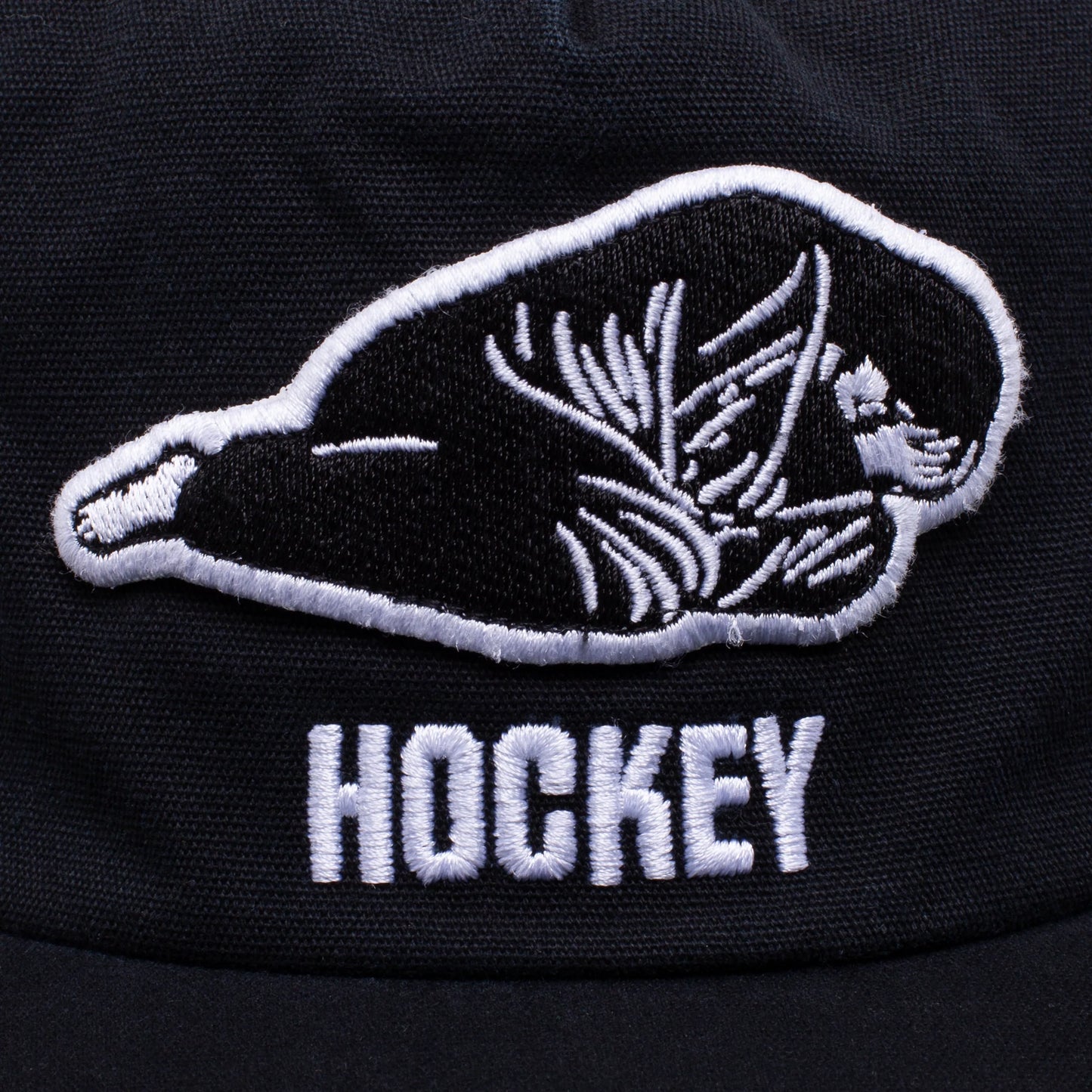 Hockey Broken Hat - Black