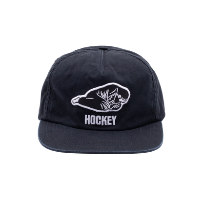 Hockey Broken Hat - Black