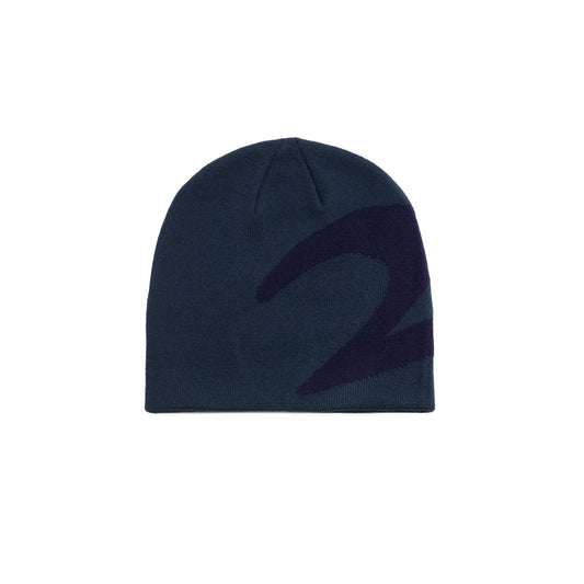 2 Riser Pads Skully Beanie - Navy