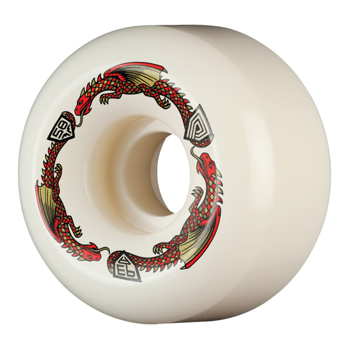 Powell Peralta Dragon Formula Wheels 93A-58mm x 33mm