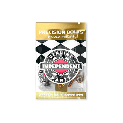 Independent 1" Gold Phillips Hardware