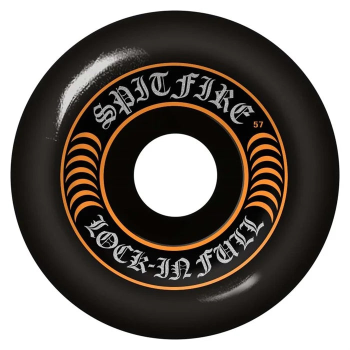 Spitfire Formula Four Lock-in Full Black Wheels 99a - 57mm