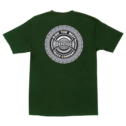 Independent Tile Span Tee - Forest Green