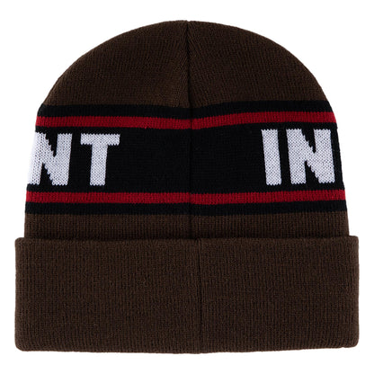 Independent Bar Logo Beanie - Brown