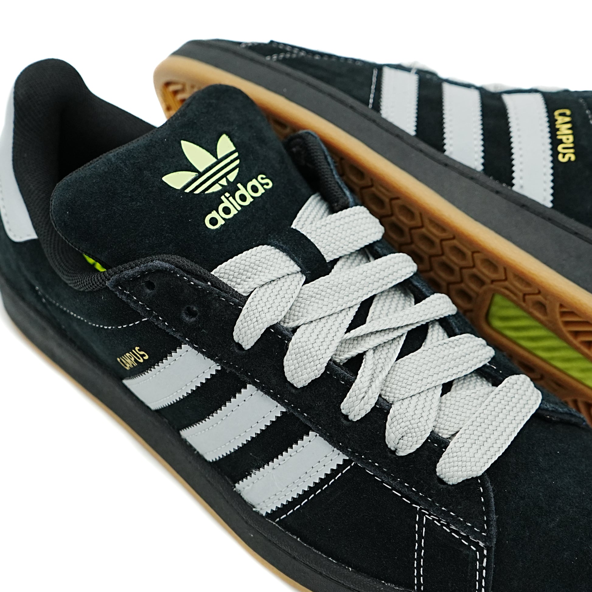 Adidas Campus 90s ADV - Black / Grey Time Machine Skateshop Adidas Campus 90s ADV - Black / Grey Time Machine Skateshop