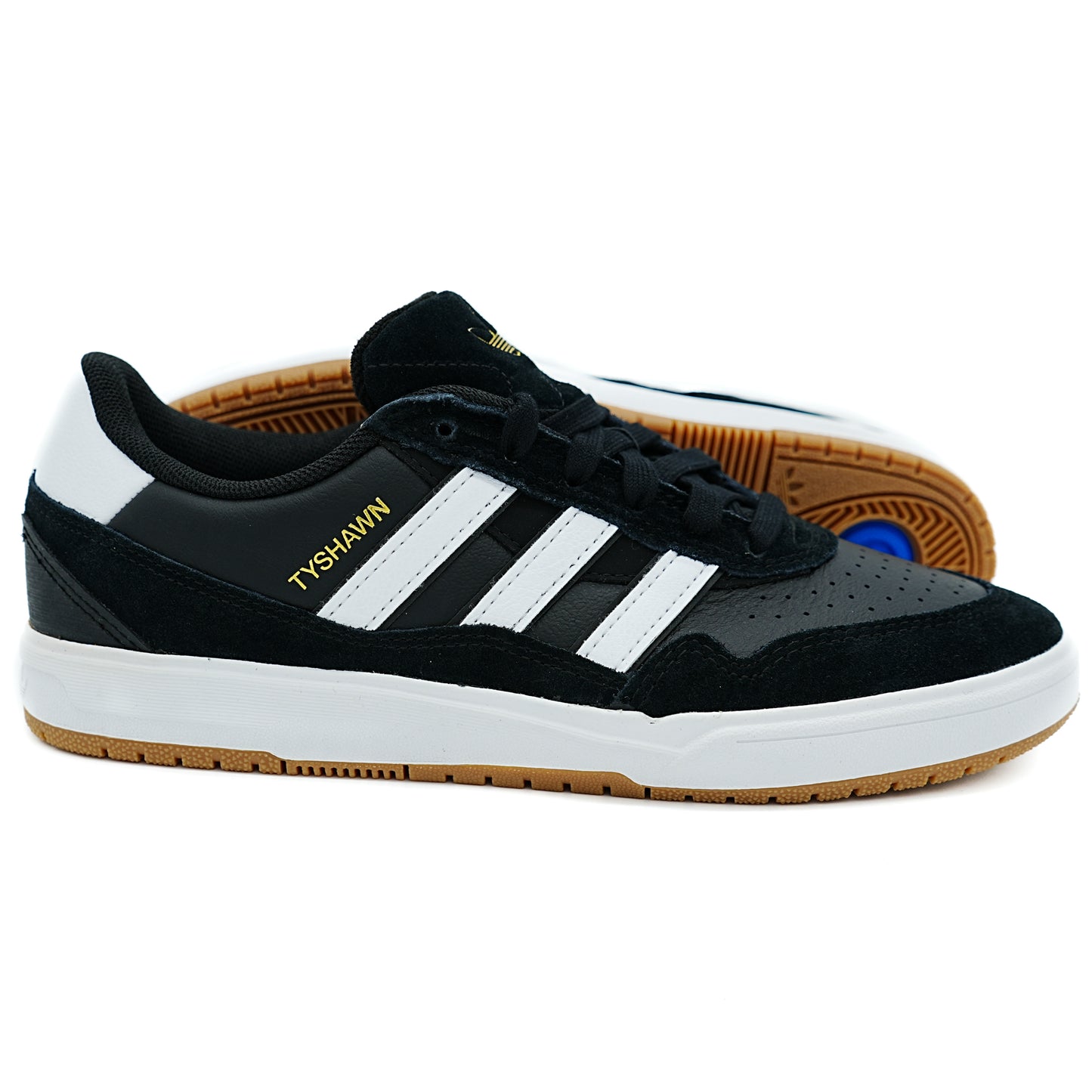 Adidas Tyshawn II - Black/White/Gum