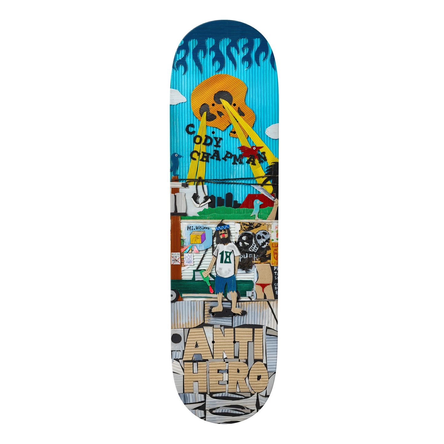 Anti Hero Chapman Kenji Gotto Deck - 8.75