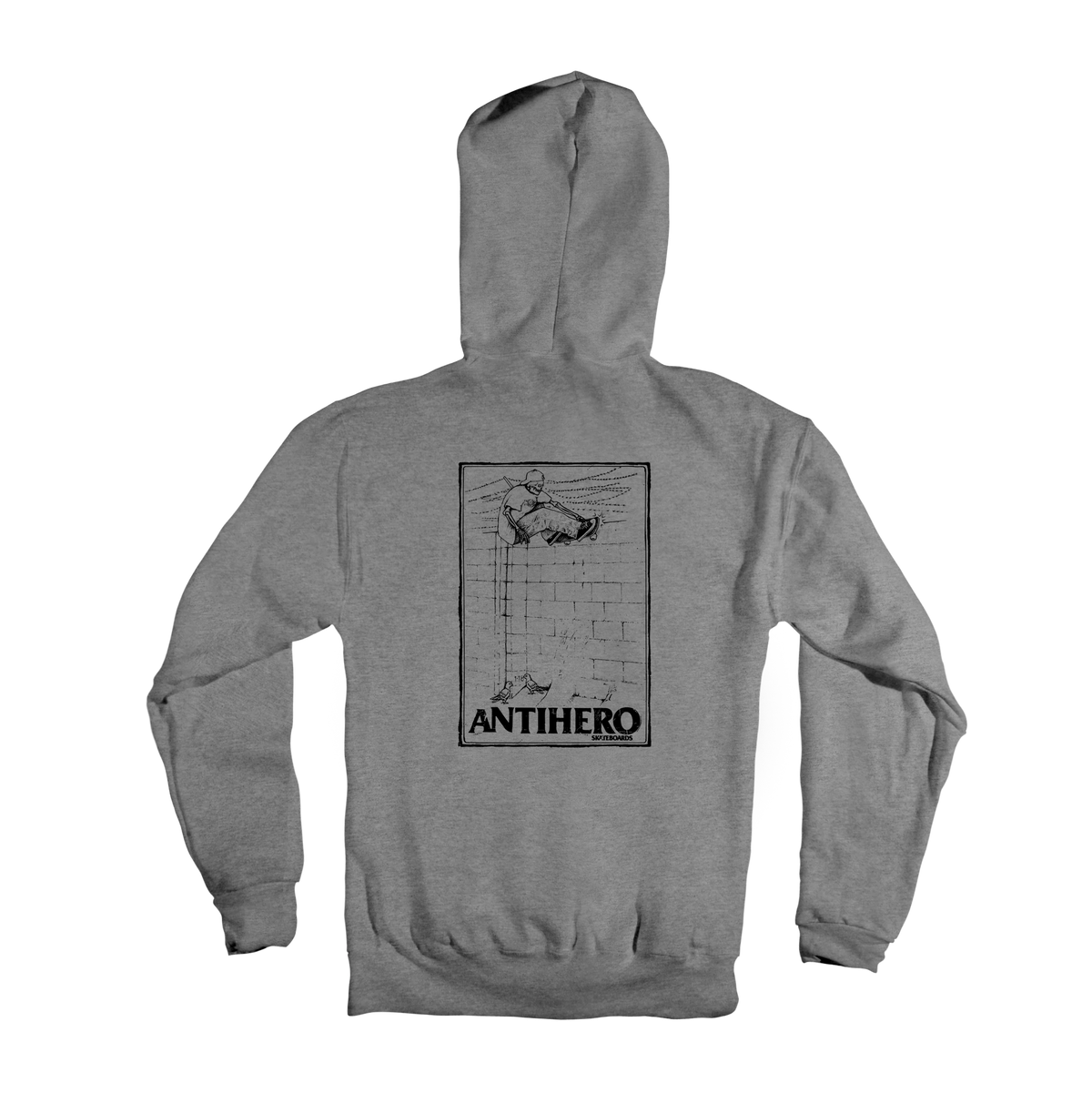 Anti Hero Lance Cody Hoodie - Heather Grey