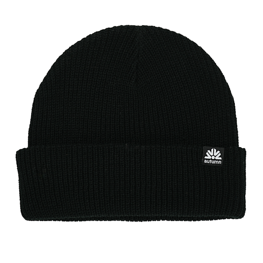 Autumn Simple Beanie - Black