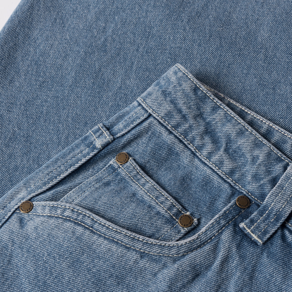 Dime Classic Baggy Denim Pants - Blue Washed