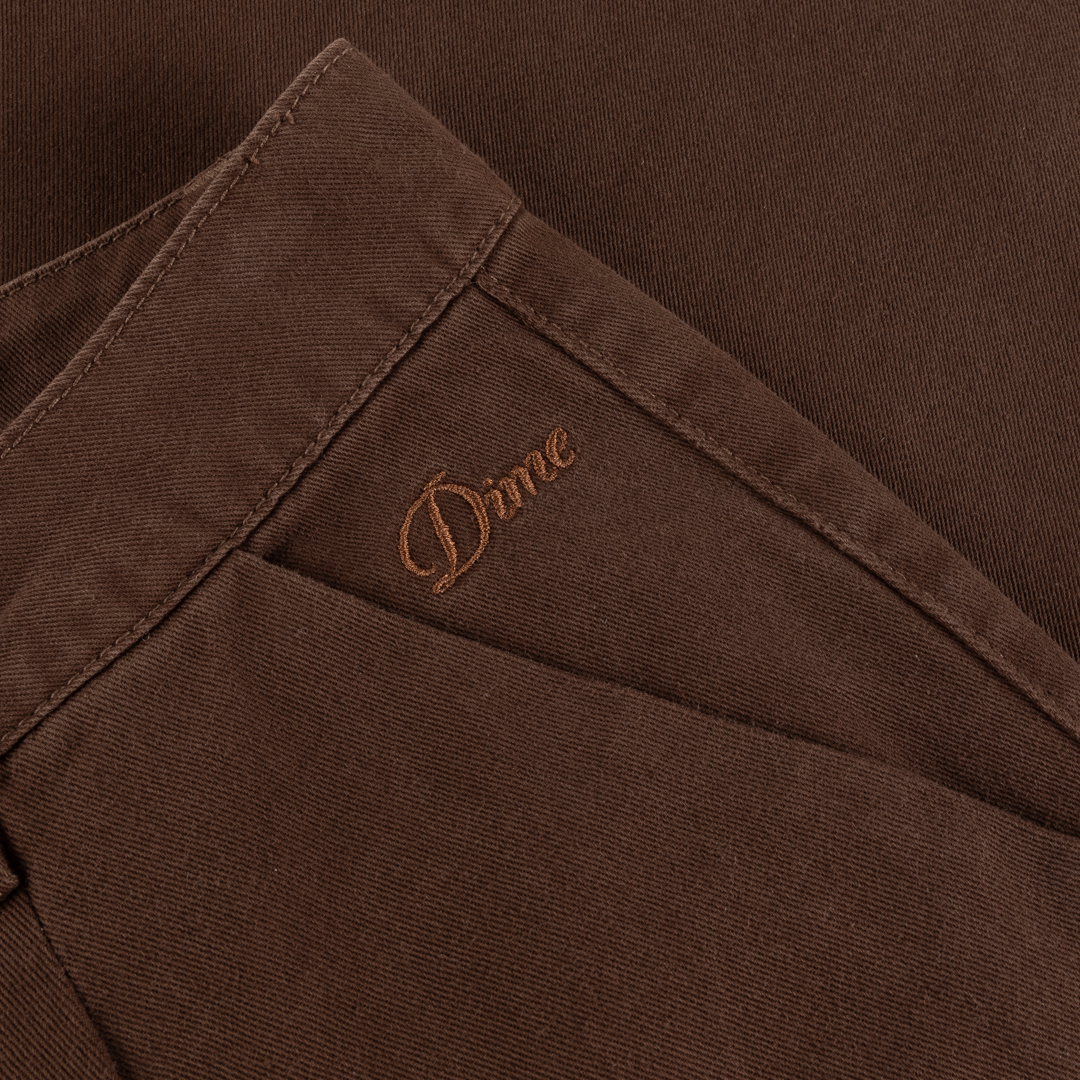 Dime Baggy Chino Pant - Brown