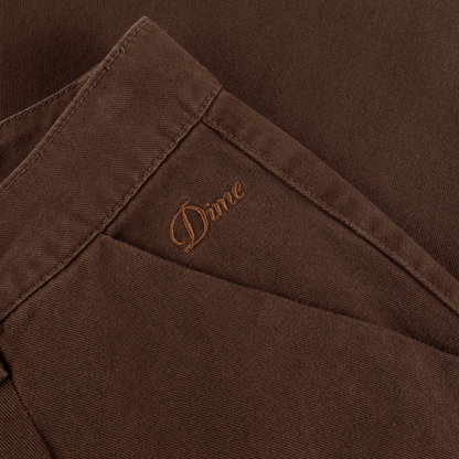 Dime Baggy Chino Pant - Brown
