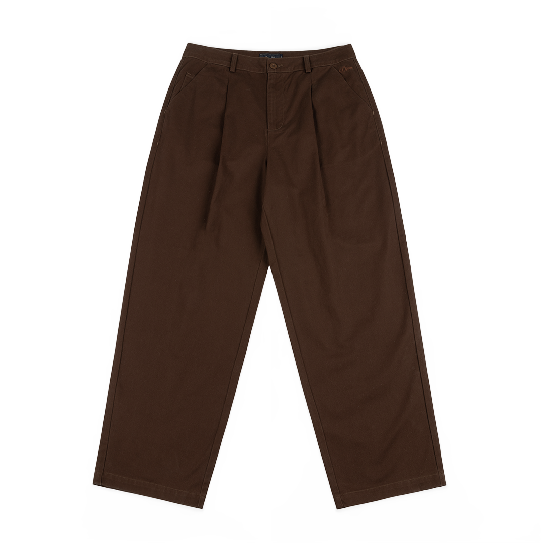 Dime Baggy Chino Pant - Brown