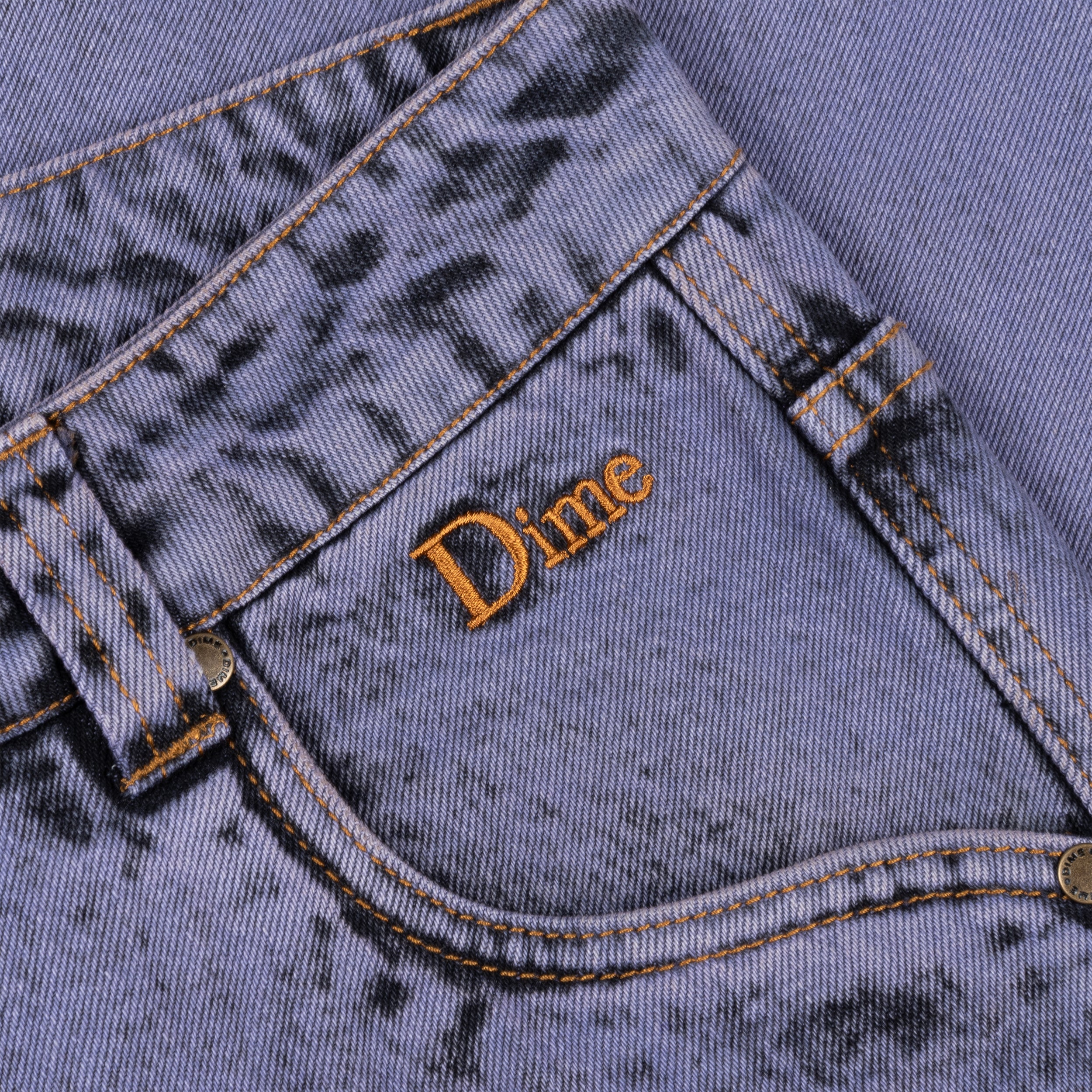 Dime Classic Relaxed Denim Pants - Stone Purple – Time Machine Skateshop