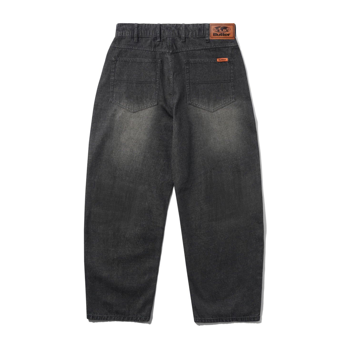 Butter Goods Baggy Denim Jeans - Slub Black