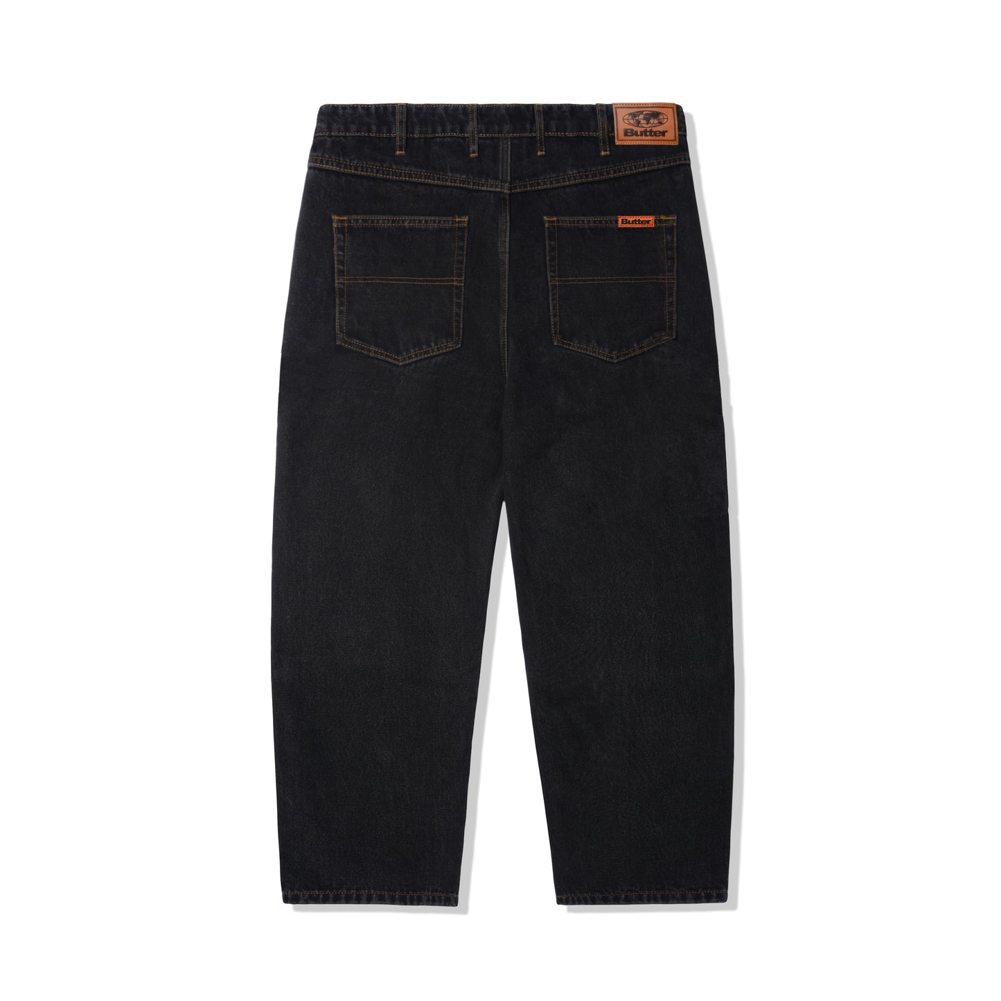 Butter Goods Baggy Denim Jeans - Washed Black