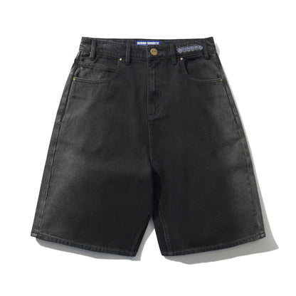 Butter Goods Bronco Denim Shorts - Washed Black