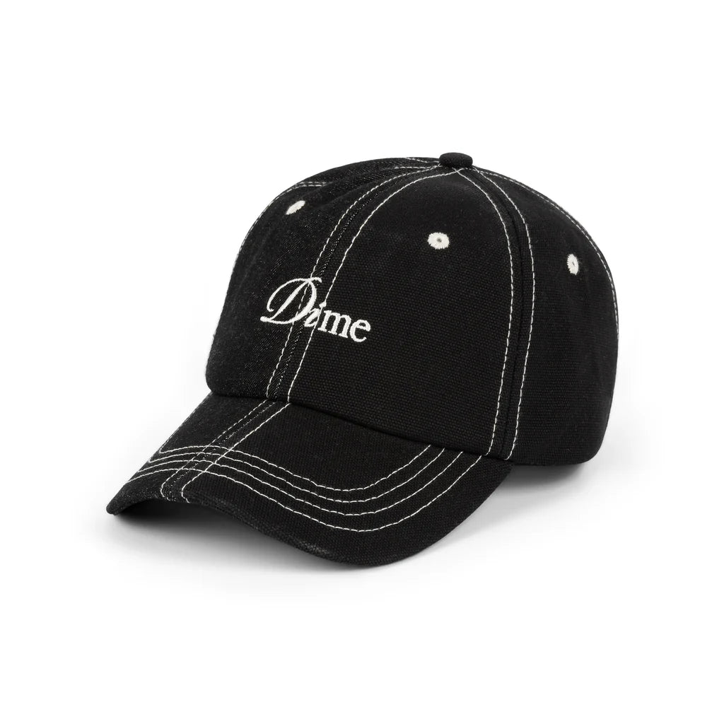 Dime Split Low Pro Hat - Black