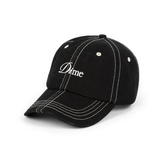 Dime Split Low Pro Hat - Black