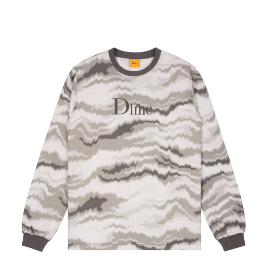 Dime Frequency LS Shirt - Gray