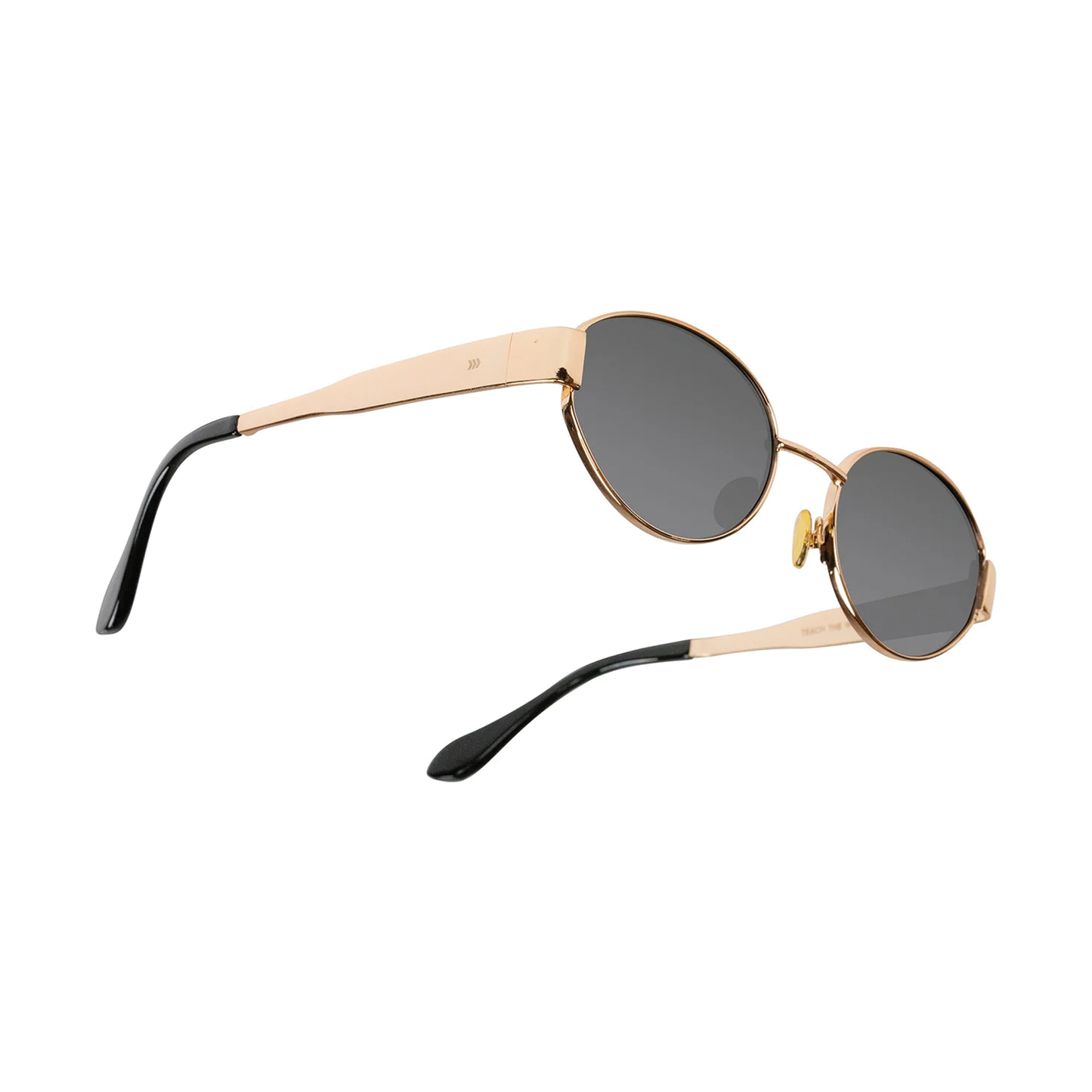 Cassette Harmony Sunglasses - Gold / Polarized Smoke Lens