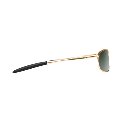 Cassette Mixer Sunglasses - Gold / Polarized G15 Lens