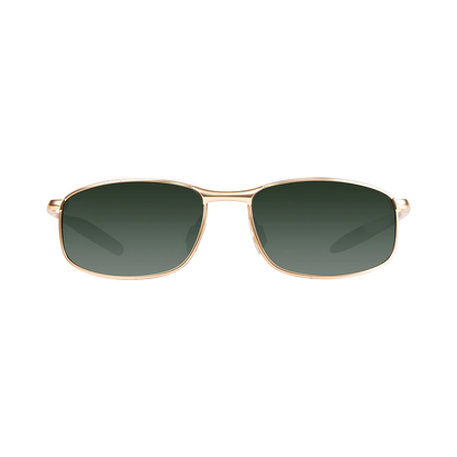Cassette Mixer Sunglasses - Gold / Polarized G15 Lens