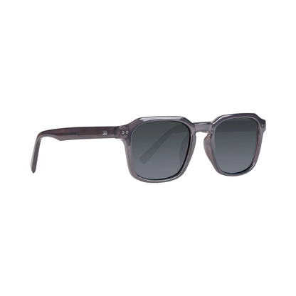 Cassette Octave Sunglasses - Midnight Grey / Polarized Smoke Lens