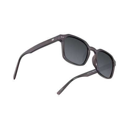Cassette Octave Sunglasses - Midnight Grey / Polarized Smoke Lens