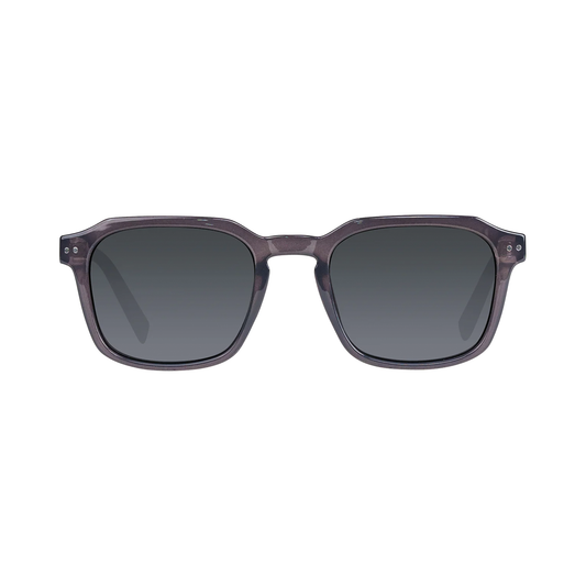 Cassette Octave Sunglasses - Midnight Grey / Polarized Smoke Lens