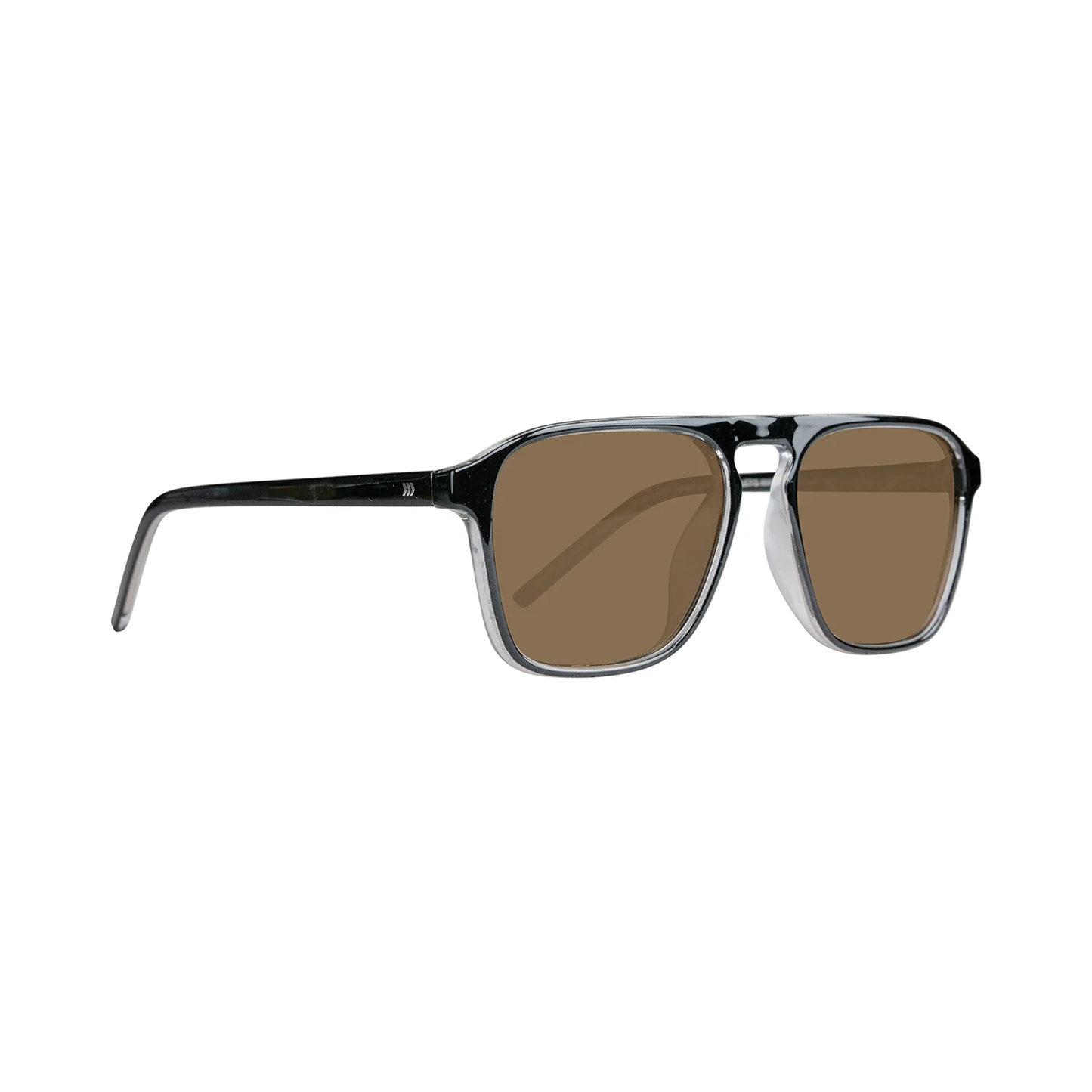 Cassette Philips Sunglasses - Eclipse Black / Polarized Light Brown Lens