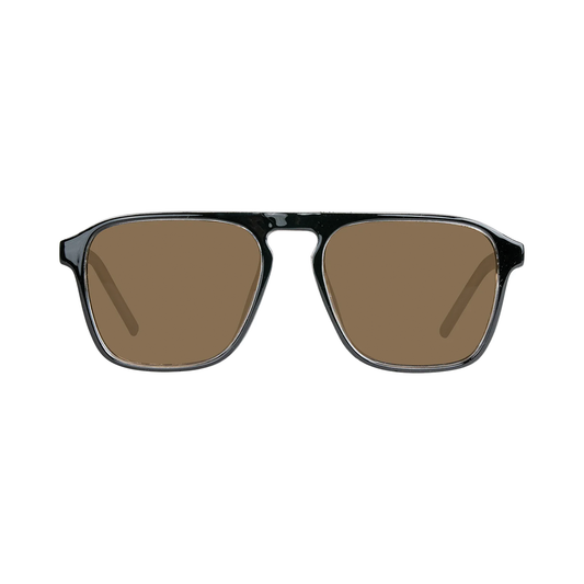 Cassette Philips Sunglasses - Eclipse Black / Polarized Light Brown Lens