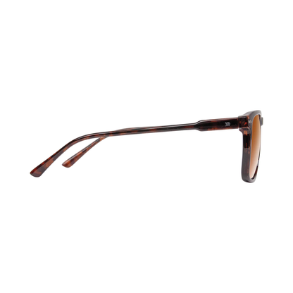 Cassette Playlist Sunglasses - Splatter Tortoise / Polarized Brown Lens
