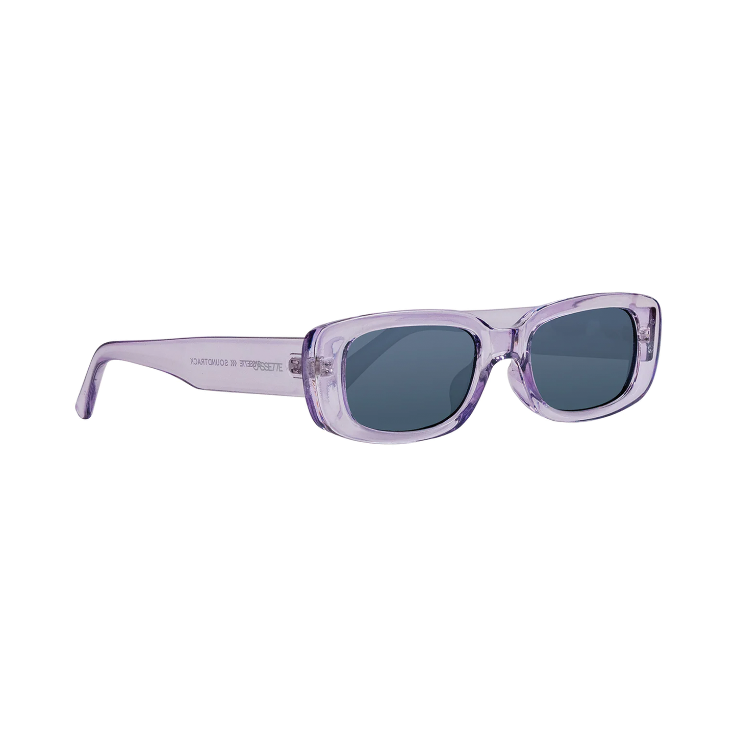 Cassette Soundtrack Sunglasses - Lavender / Smoke Lens